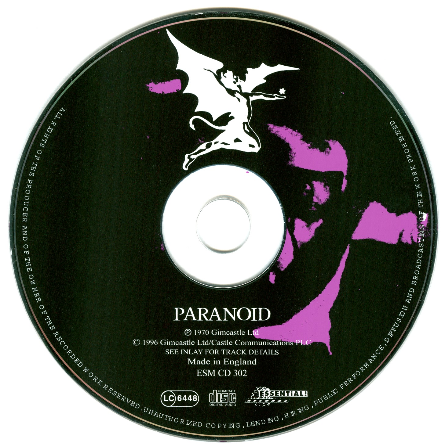 Black Sabbath Paranoid : CD uk | CD Covers | Cover Century | Over 1.000 ...